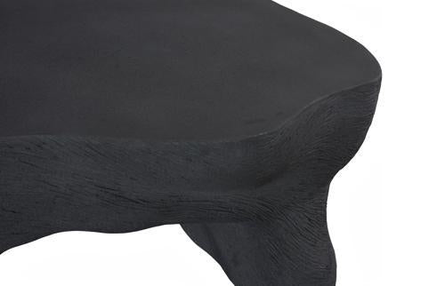 Phillips Collection Strata Charcoal Stone Coffee Table