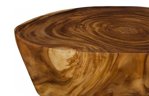 Phillips Collection Lathe Natural Large Coffee Table