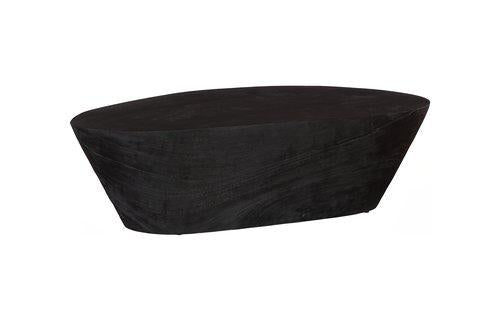 Phillips Collection Lathe Black Large Coffee Table