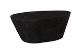 Phillips Collection Lathe Black Medium Coffee Table
