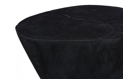 Phillips Collection Lathe Black Medium Coffee Table