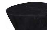 Phillips Collection Lathe Black Medium Coffee Table