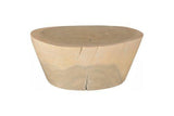 Phillips Collection Lathe Bleached Small Coffee Table