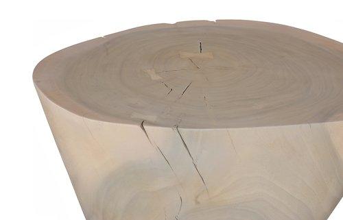 Phillips Collection Lathe Bleached Small Coffee Table