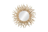 Phillips Collection Radial Vine Beige Mirror