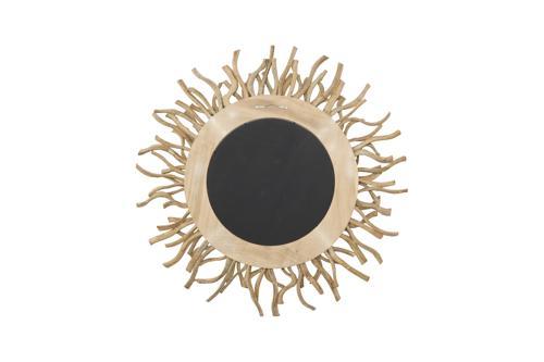 Phillips Collection Radial Vine Beige Mirror