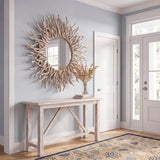 Phillips Collection Radial Vine Beige Mirror