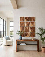 Phillips Collection Waterfall  with Shelf Natural Console