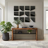 Phillips Collection Waterfall  with Shelf Natural Console