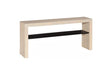 Phillips Collection Waterfall  Table W/ Shelf Bleached Console
