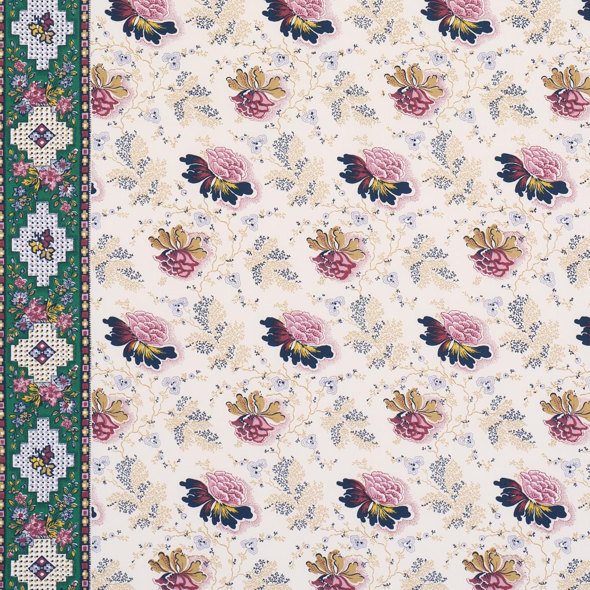 Schumacher Osterley Floral Lavender Fabric