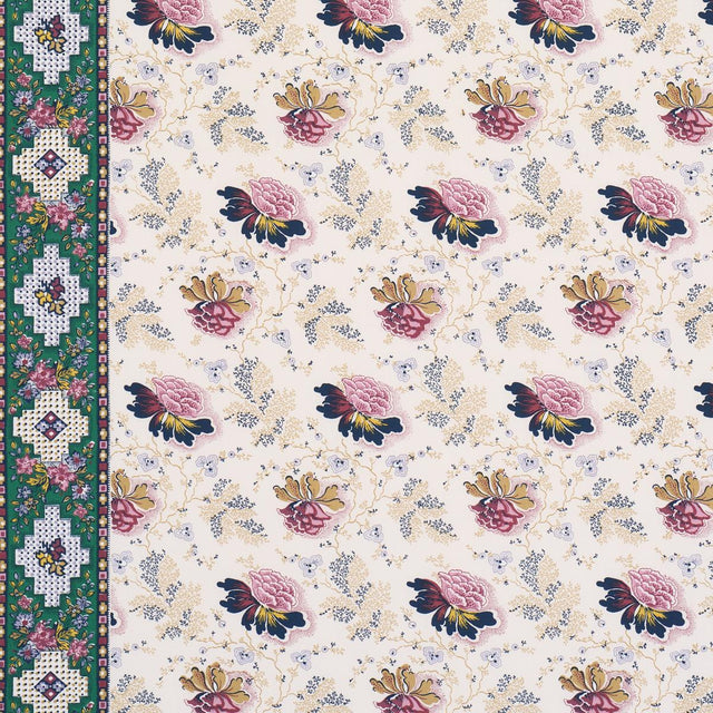 Schumacher Osterley Floral Lavender Fabric