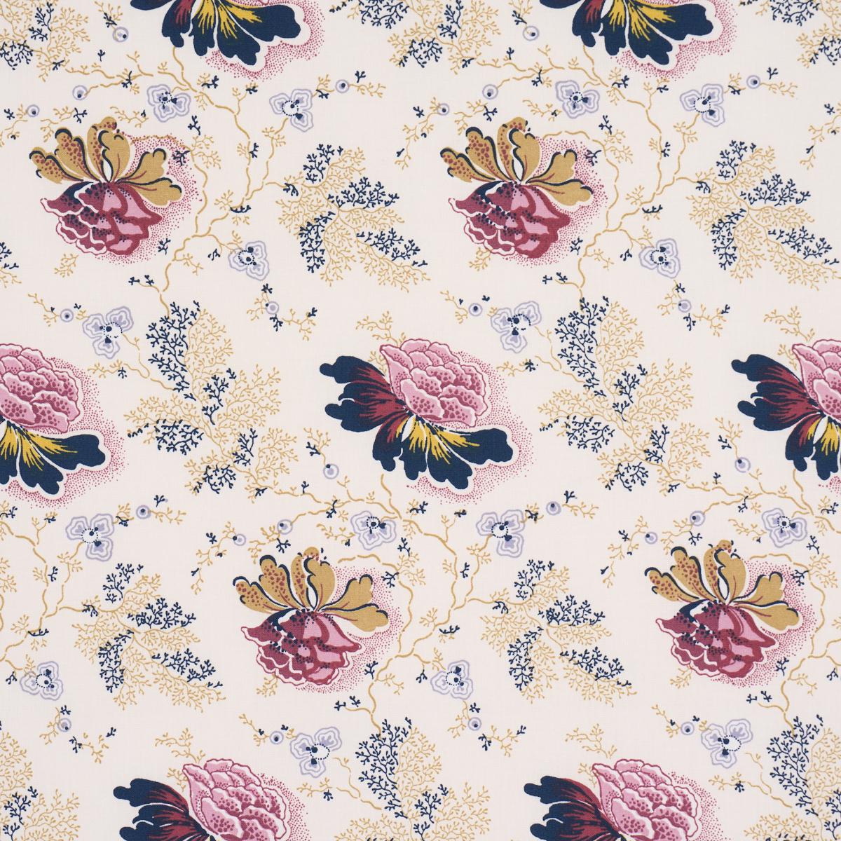 Schumacher Osterley Floral Lavender Fabric