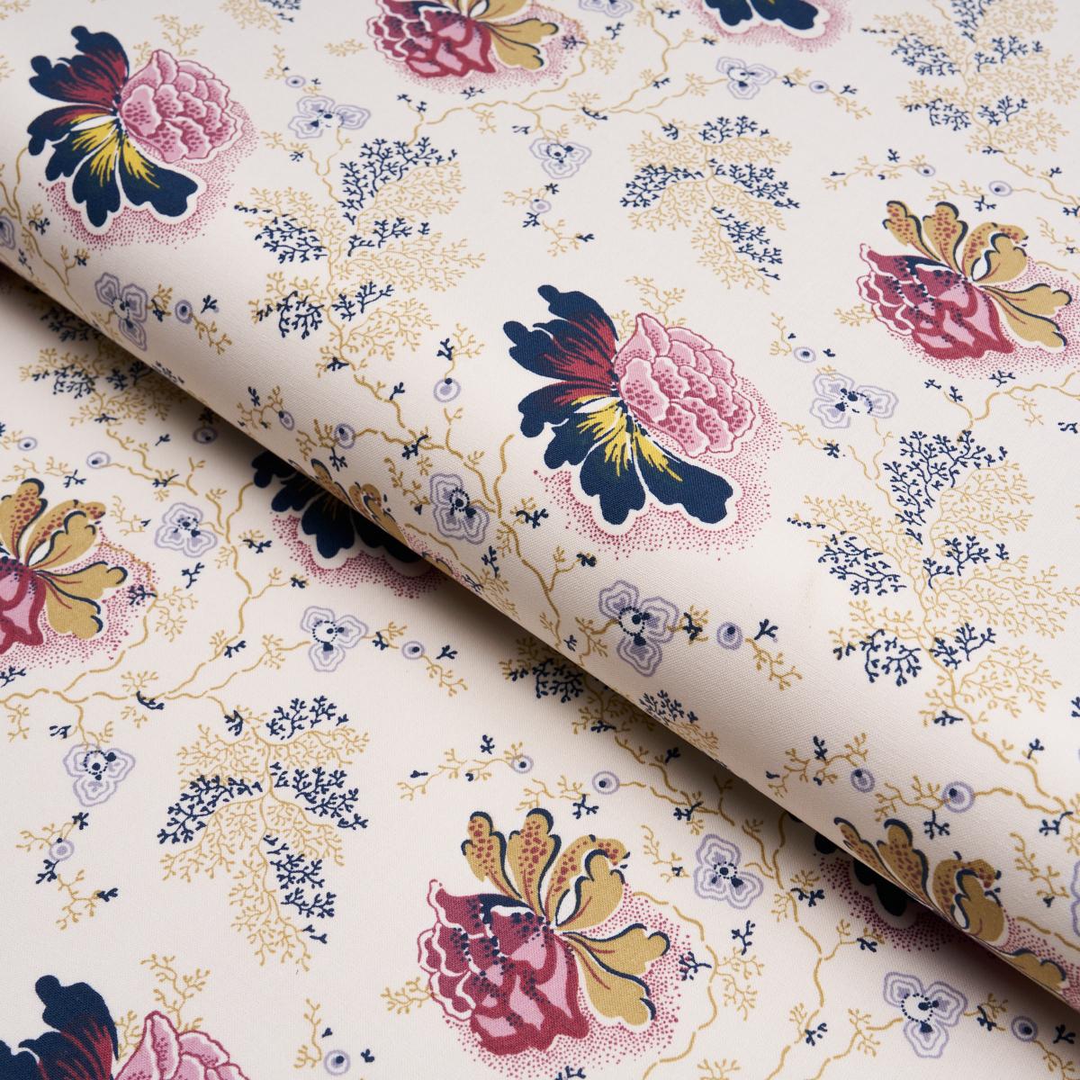 Schumacher Osterley Floral Lavender Fabric