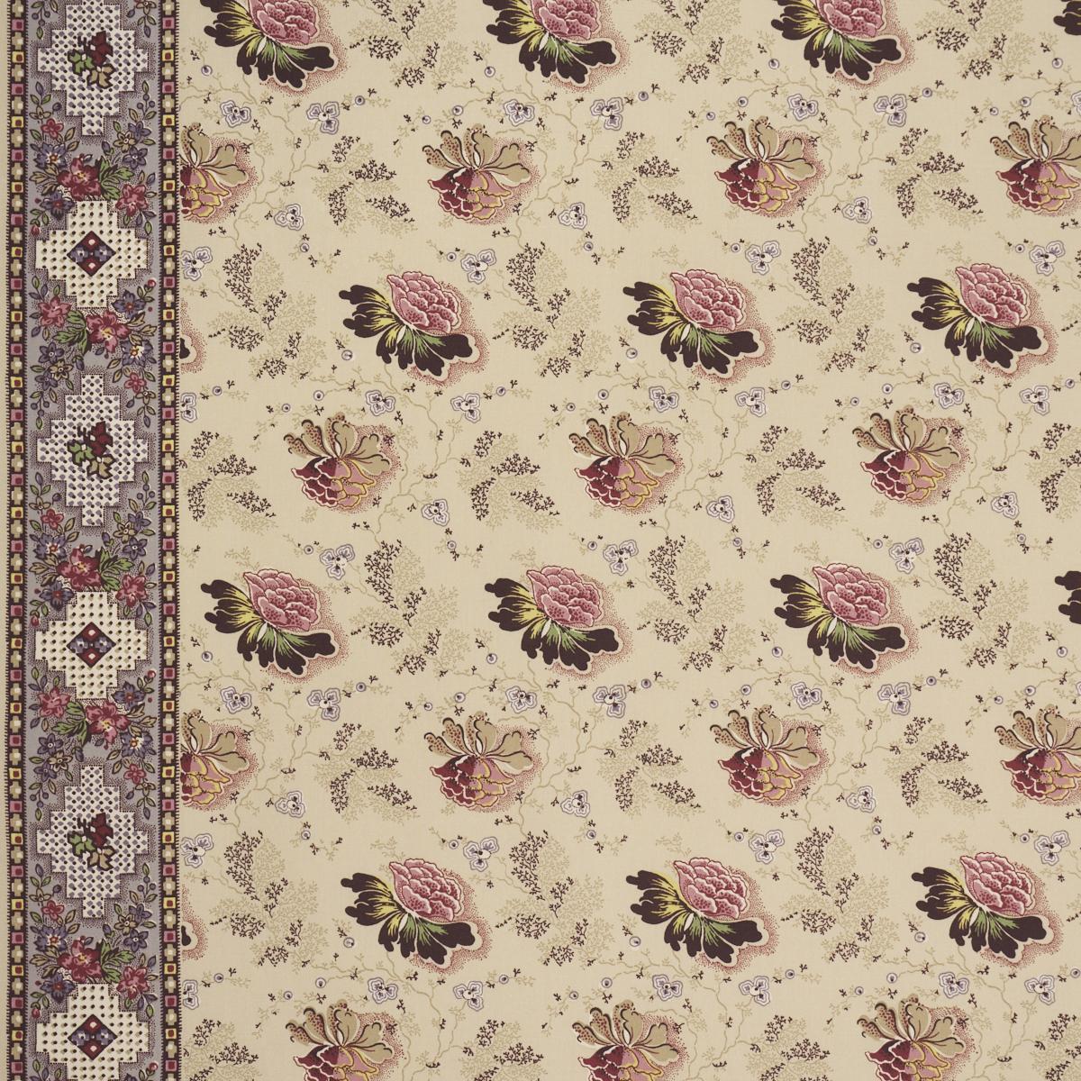 Schumacher Osterley Floral Document Fabric