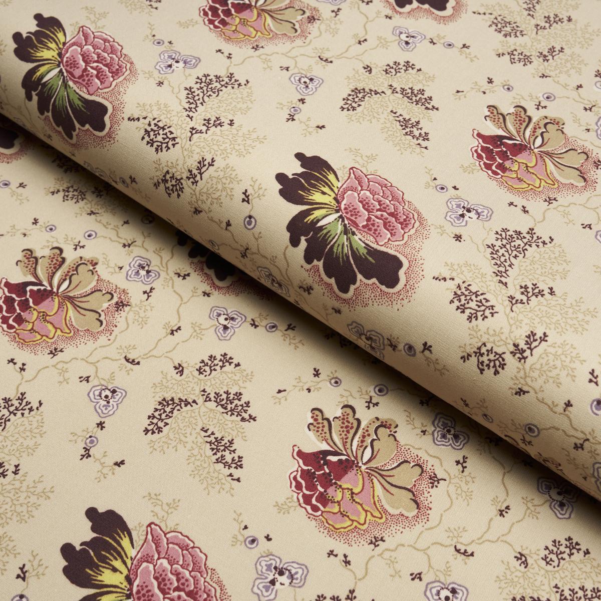 Schumacher Osterley Floral Document Fabric