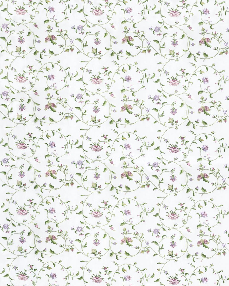 Schumacher Colette Embroidery Petal Fabric