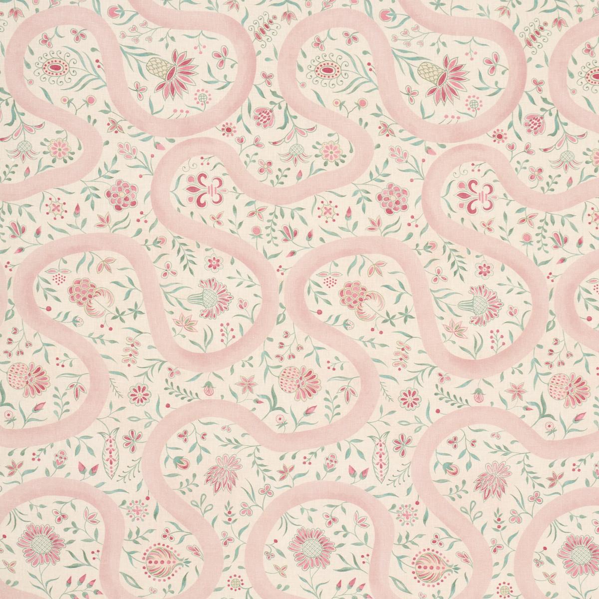 Schumacher Garthwaite Botanical Rose Fabric