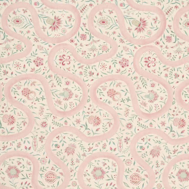 Schumacher Garthwaite Botanical Rose Fabric