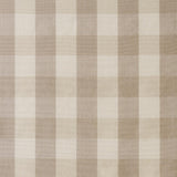Schumacher Inglebury Silk Check Dove Fabric