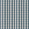 Schumacher Inglebury Silk Check Aquamarine Fabric
