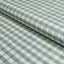 Schumacher Ingrid Silk Check Verdigris Fabric
