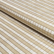 Schumacher Ingrid Silk Check Neutral Fabric