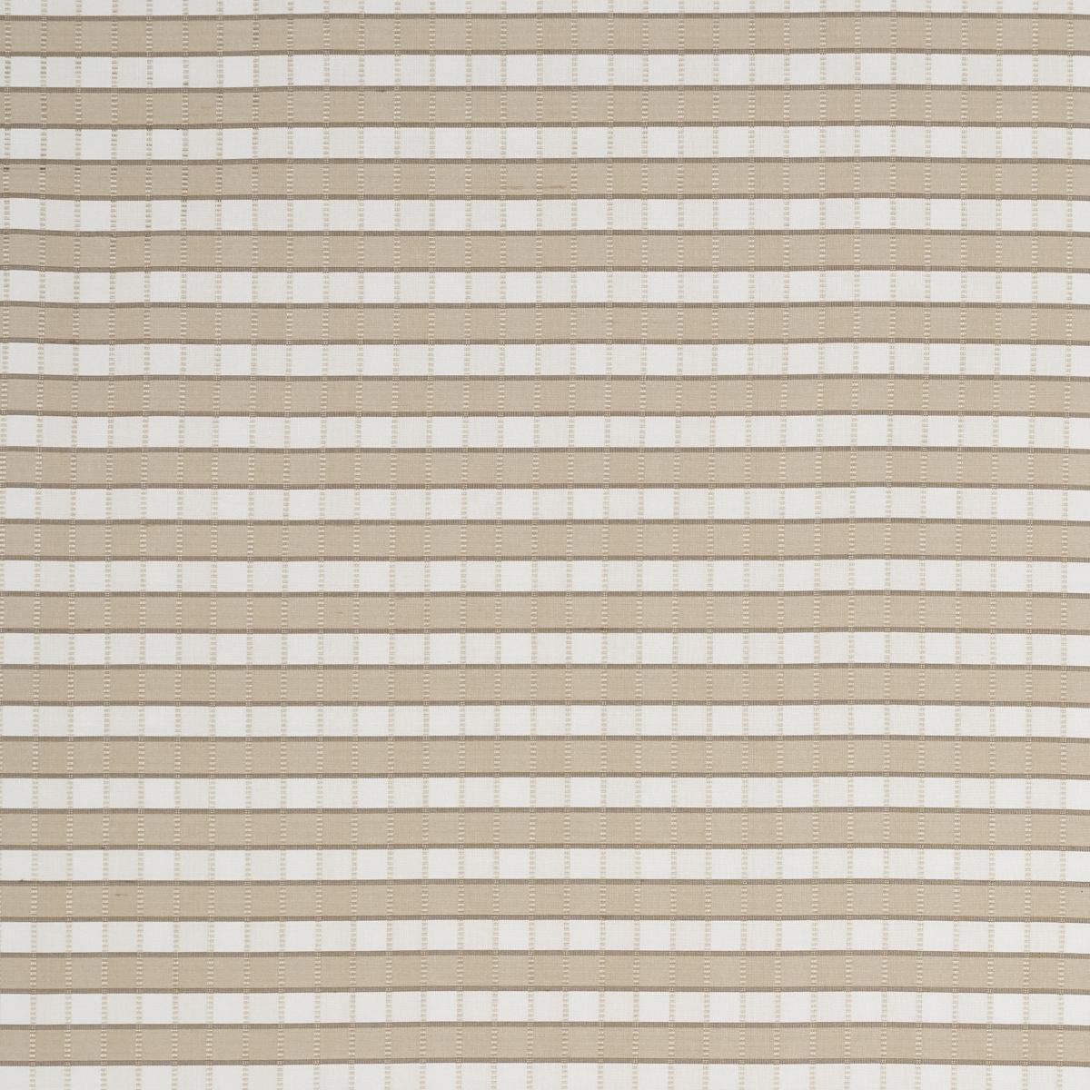 Schumacher Ingrid Silk Check Neutral Fabric