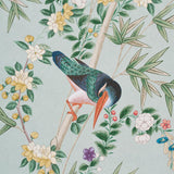 Schumacher Brighton Pavilion Panel Celadon Wallpaper
