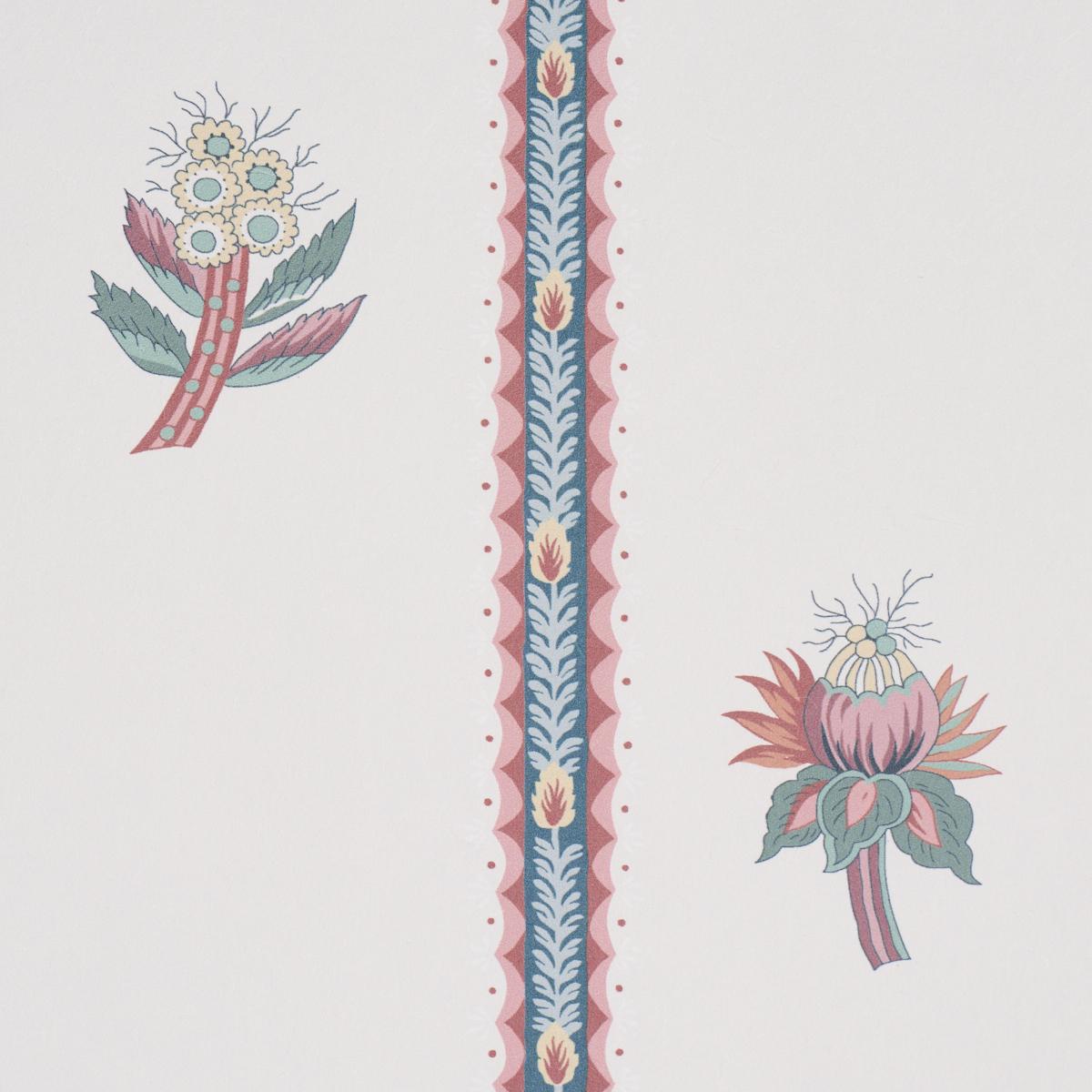 Schumacher Les Fleurs Exotiques Jewel Wallpaper