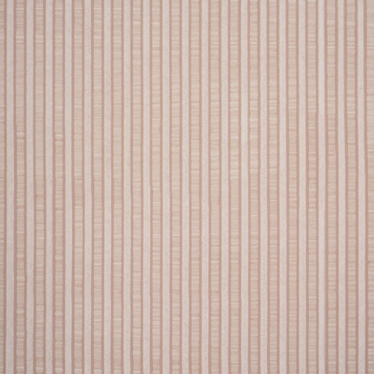 Schumacher Ribbon Stripe Sandstone Wallpaper