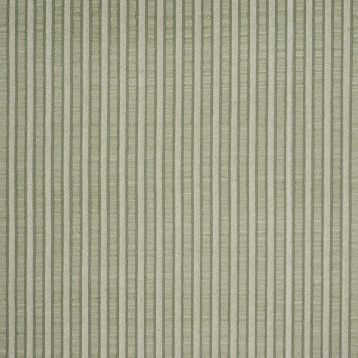 Schumacher Ribbon Stripe Moss Wallpaper
