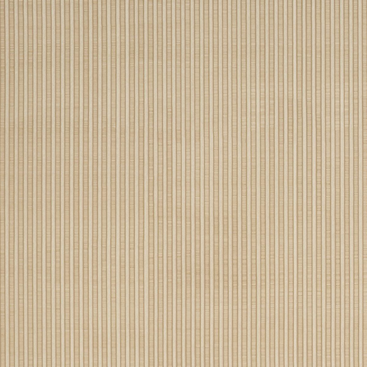 Schumacher Ribbon Stripe Wicker Wallpaper