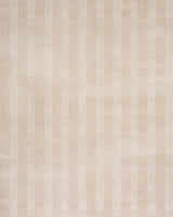 Schumacher Combed Plaid Linen Wallpaper