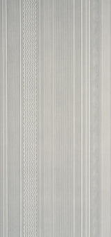 Schumacher Library Stripe Harbor Gray Wallpaper