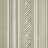 Schumacher Library Stripe Rosemary Wallpaper