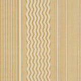 Schumacher Library Stripe Optimists Yellow Wallpaper