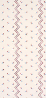 Schumacher Babington Floral Blush Wallpaper