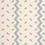 Schumacher Babington Floral Red Wallpaper