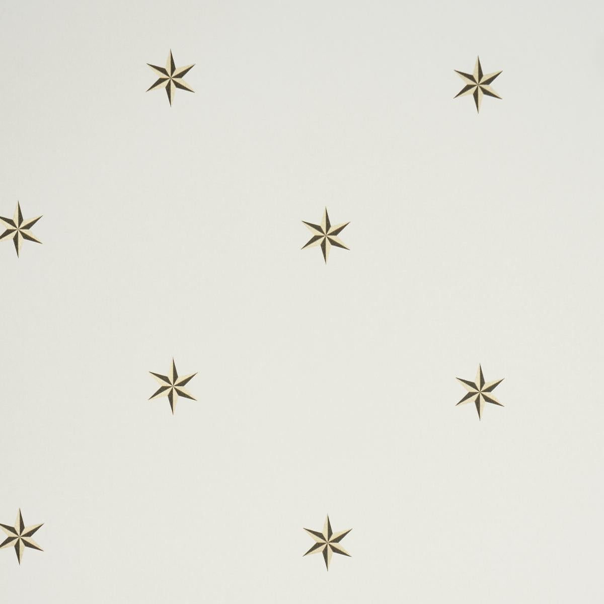 Schumacher Eltham Pinwheel Ivory Wallpaper