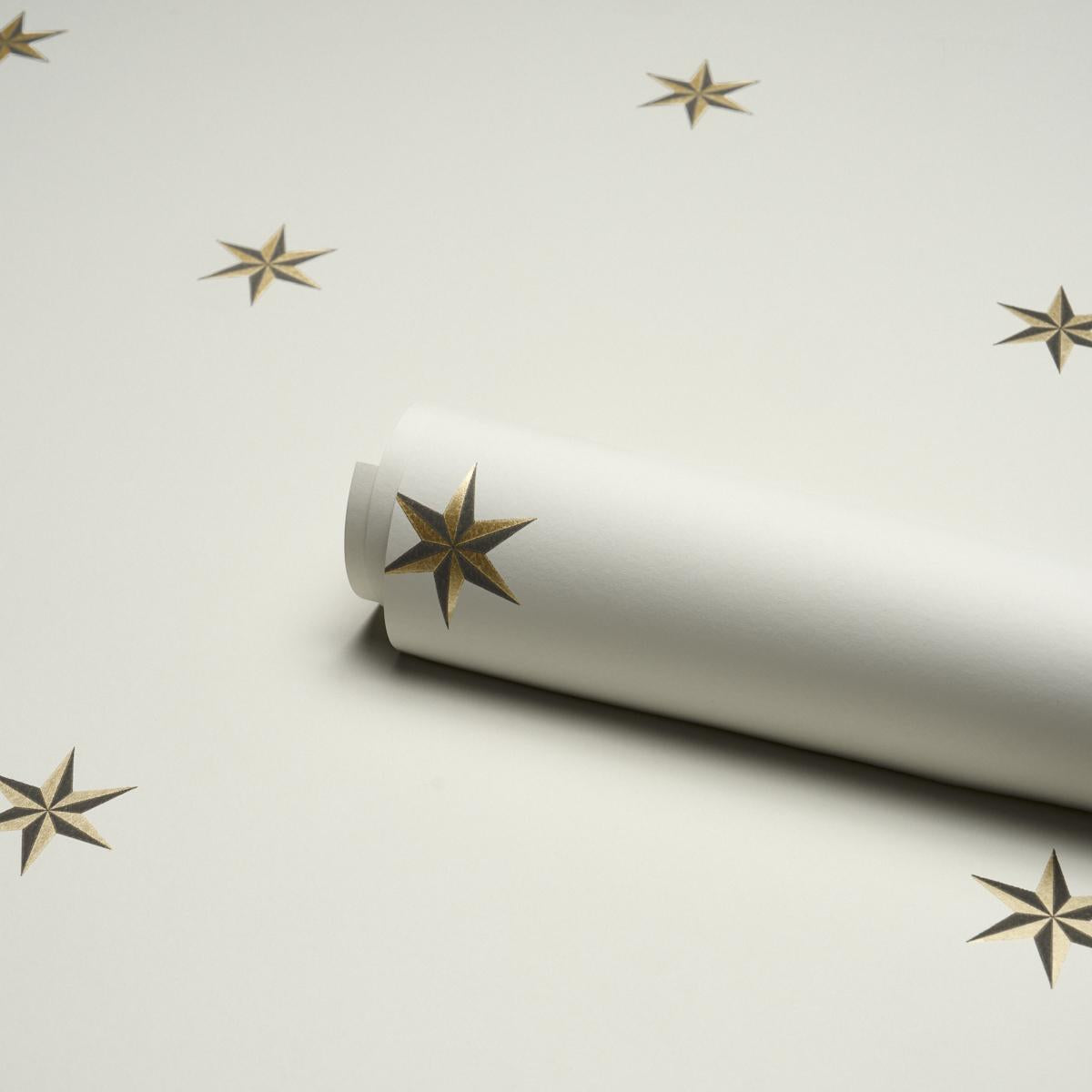 Schumacher Eltham Pinwheel Ivory Wallpaper