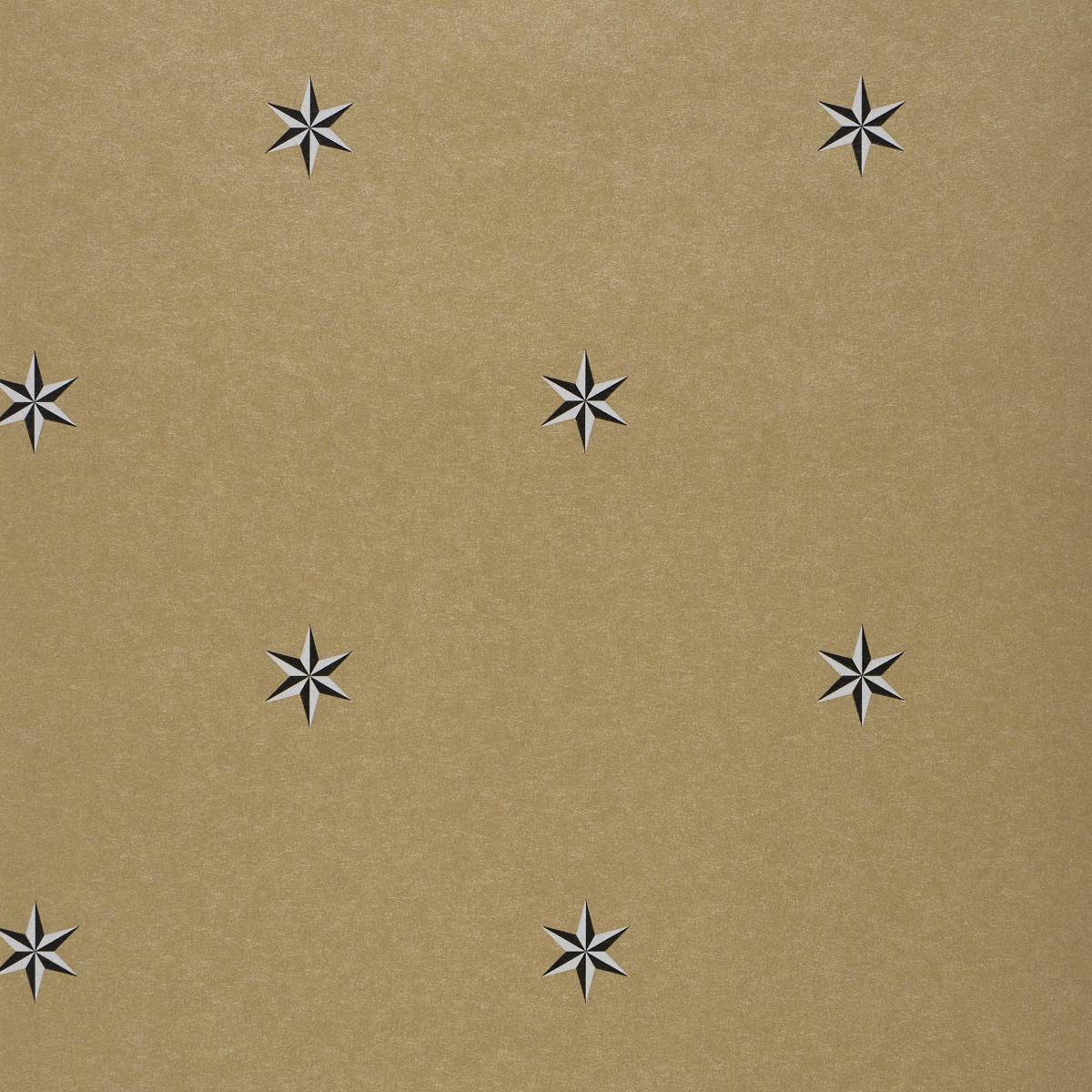 Schumacher Eltham Pinwheel Gold Wallpaper