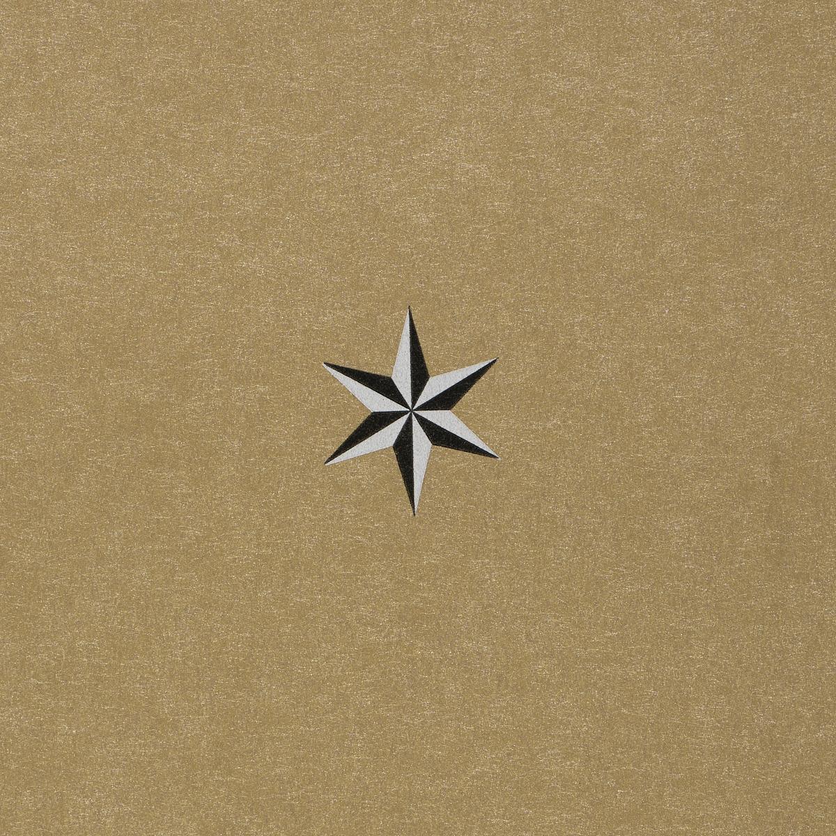 Schumacher Eltham Pinwheel Gold Wallpaper