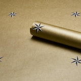 Schumacher Eltham Pinwheel Gold Wallpaper