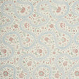 Schumacher Garthwaite Botanical Red & Blue Wallpaper