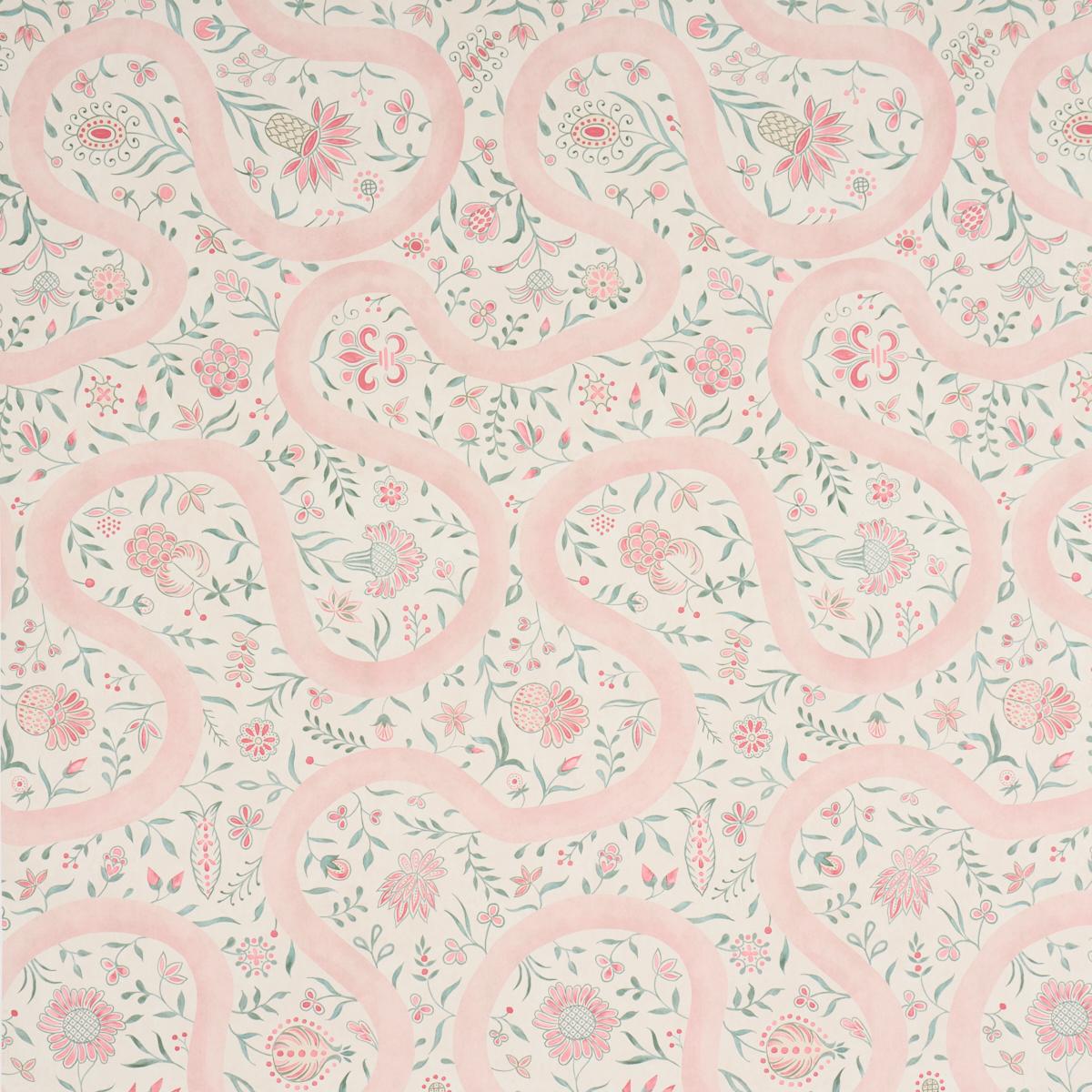 Schumacher Garthwaite Botanical Rose Wallpaper