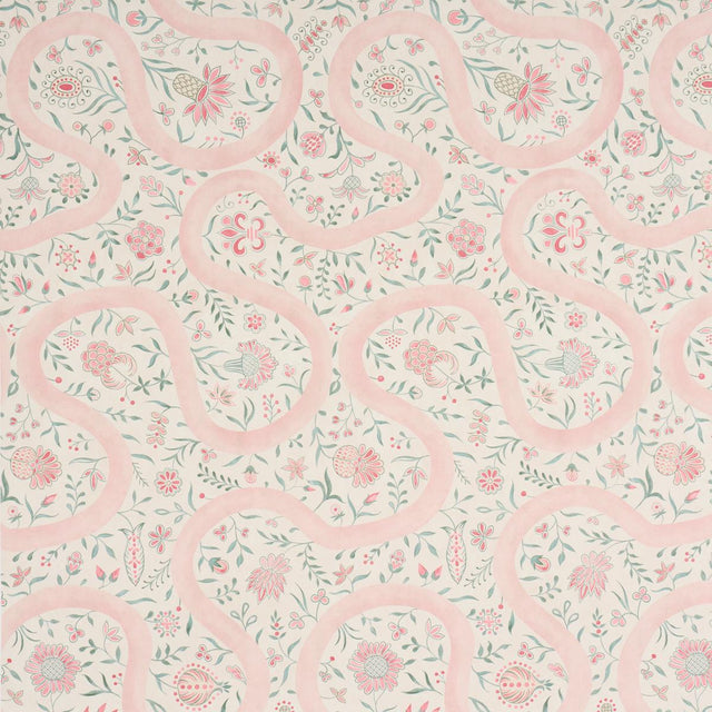 Schumacher Garthwaite Botanical Rose Wallpaper
