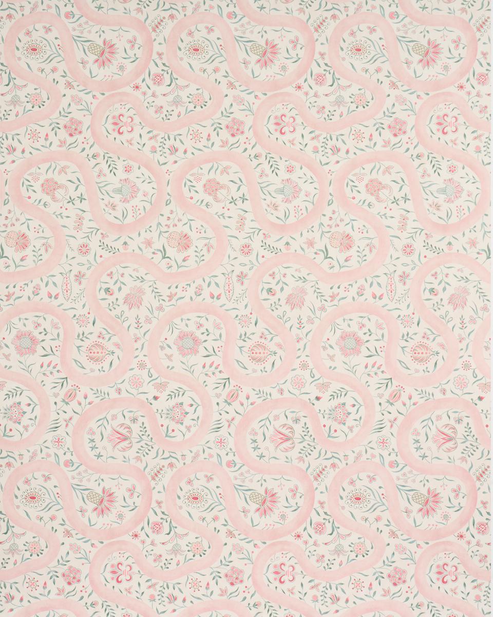 Schumacher Garthwaite Botanical Rose Wallpaper