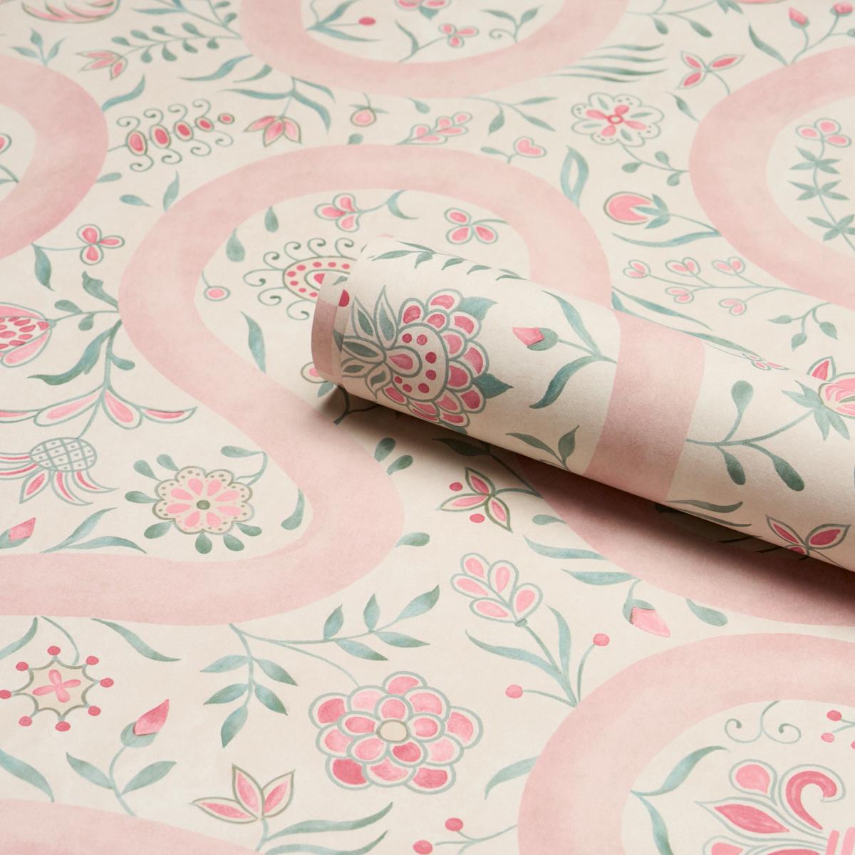 Schumacher Garthwaite Botanical Rose Wallpaper