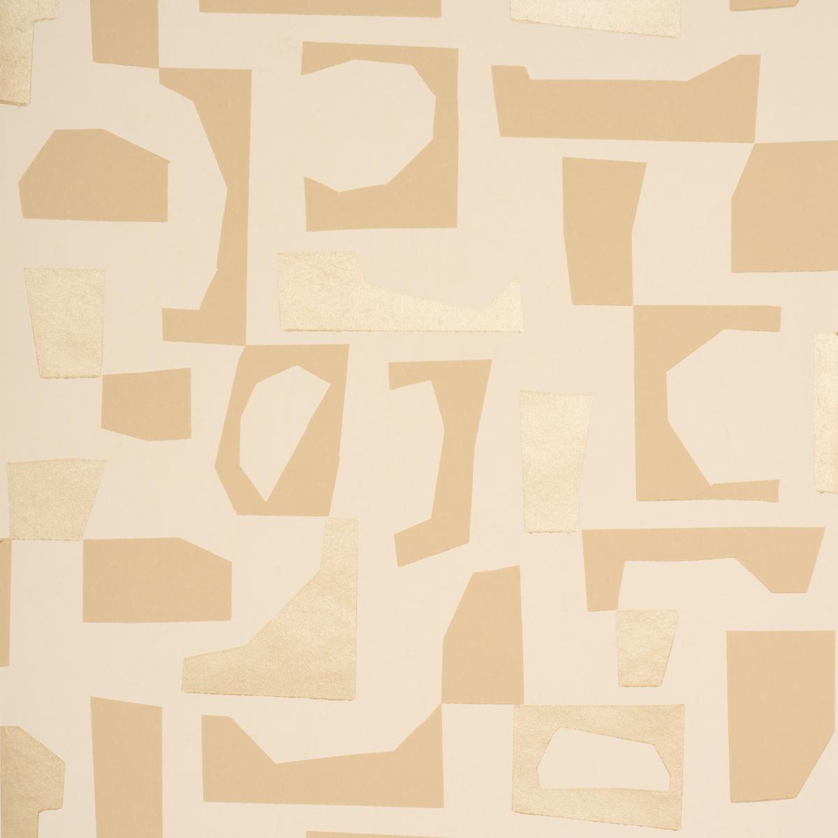 Schumacher Iman Neutral Wallpaper